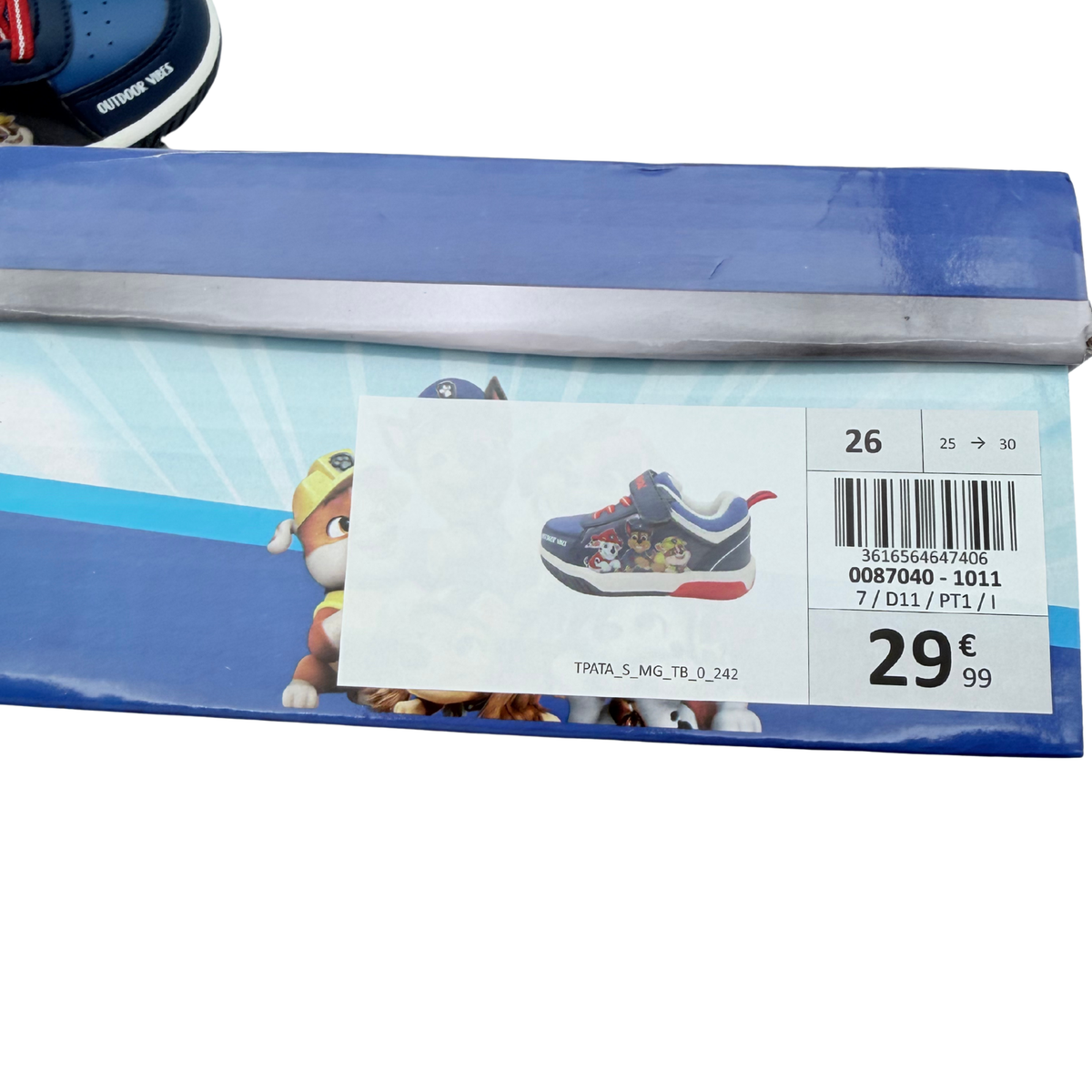 Baskets Pat’ Patrouille lumineuses – 26