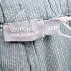 Pantalon vert sauge – 24 mois