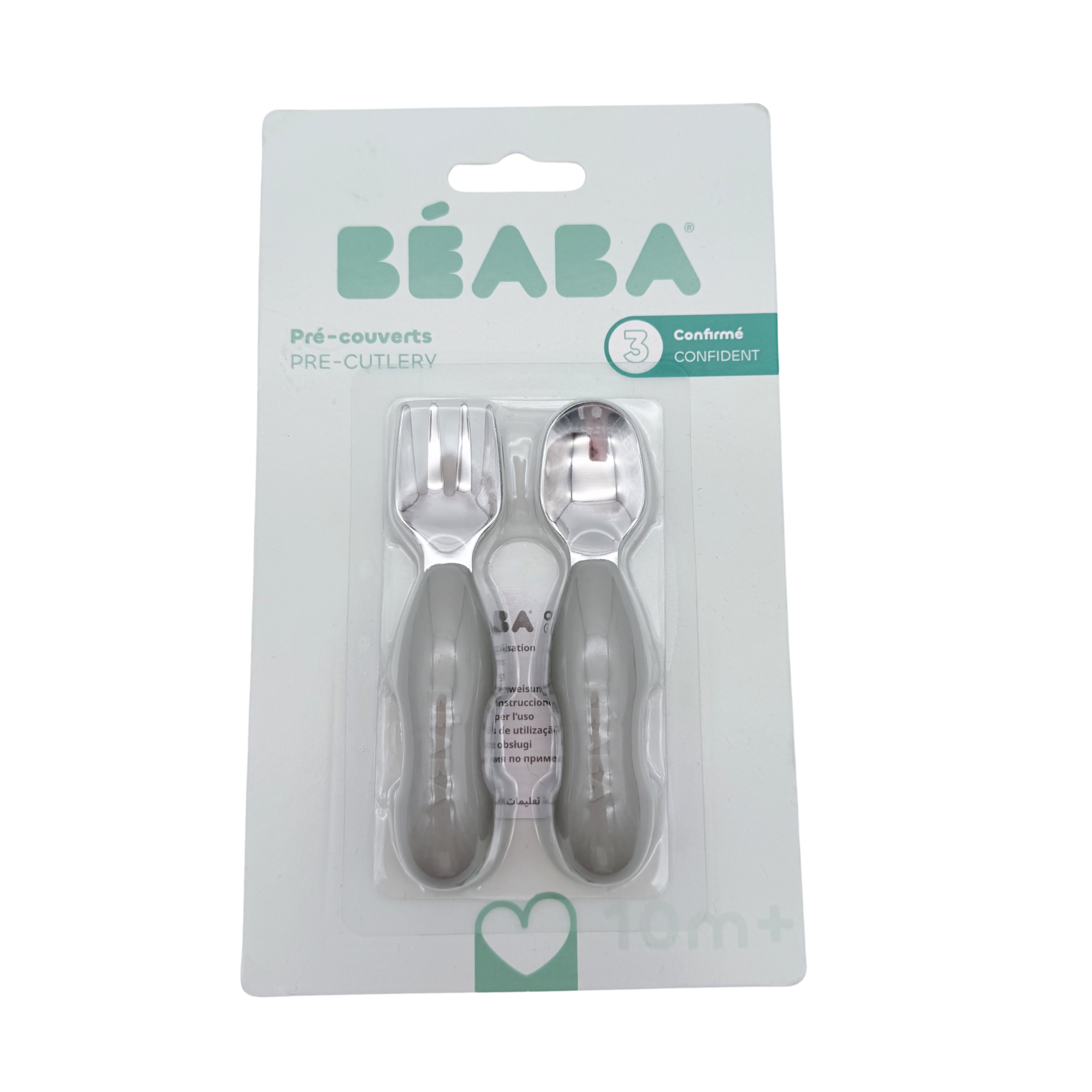 Set de couverts d’apprentissage 10 mois+