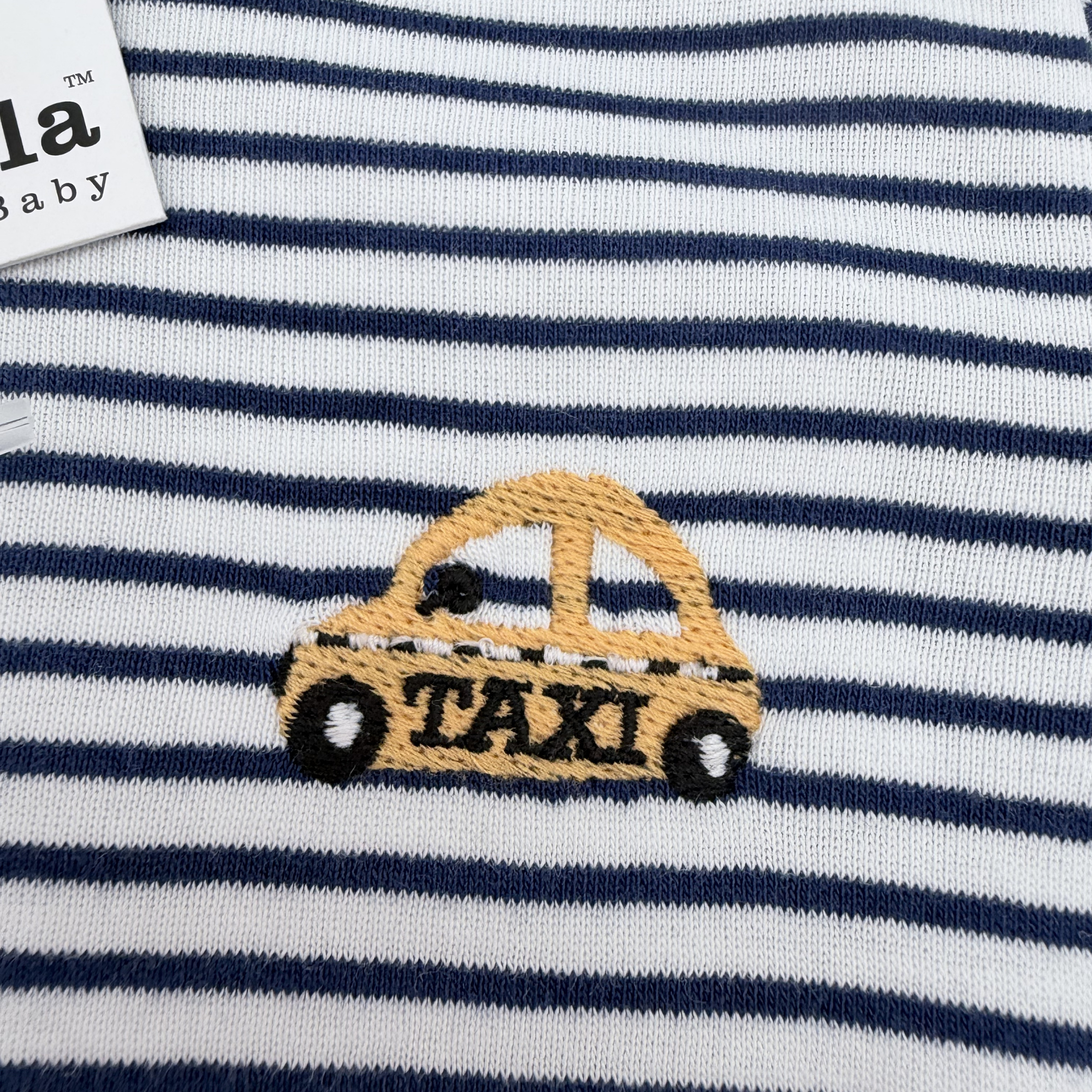 T-shirt marinière taxi — 2 ans