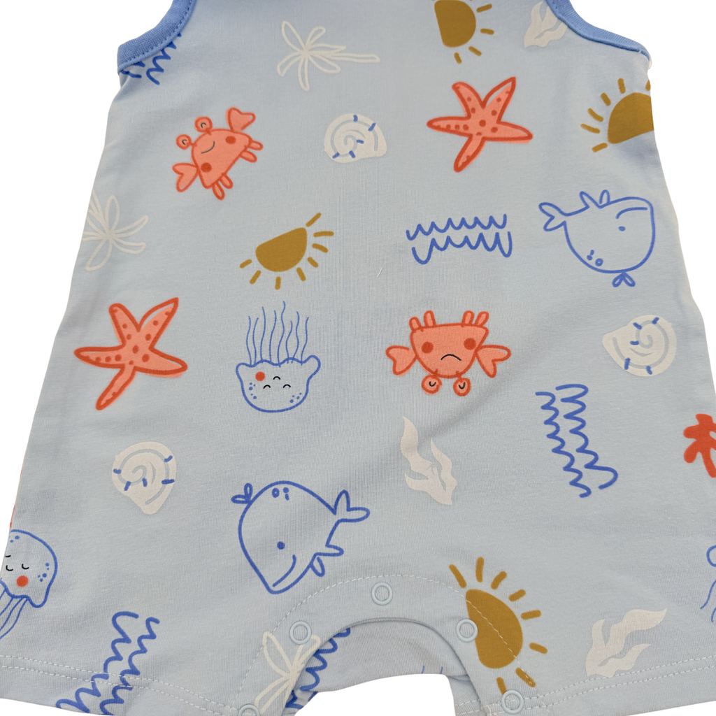 Lot de 2 combishorts Sea Friends - 9 mois