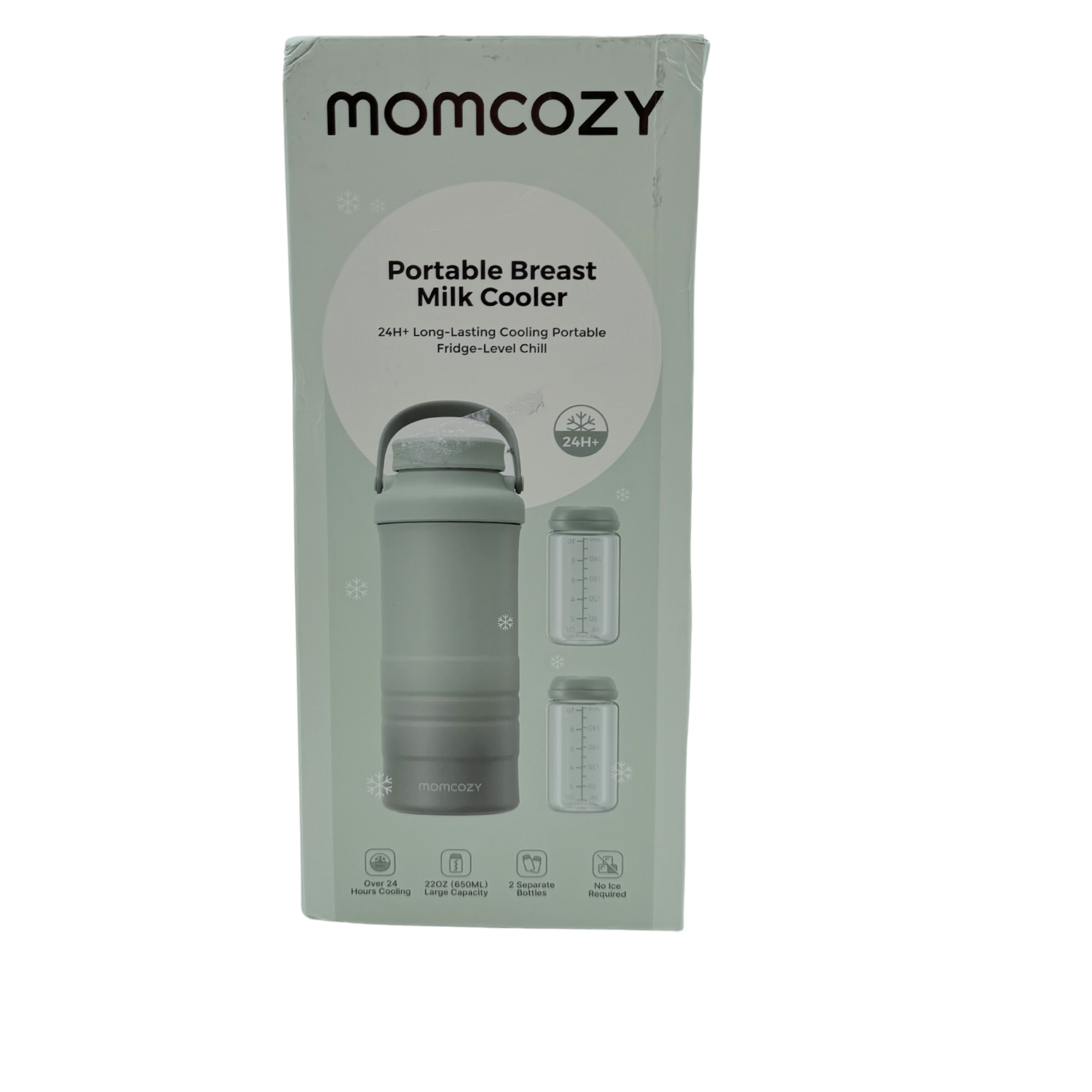 Refroidisseur de lait pour biberon portable — 650ml