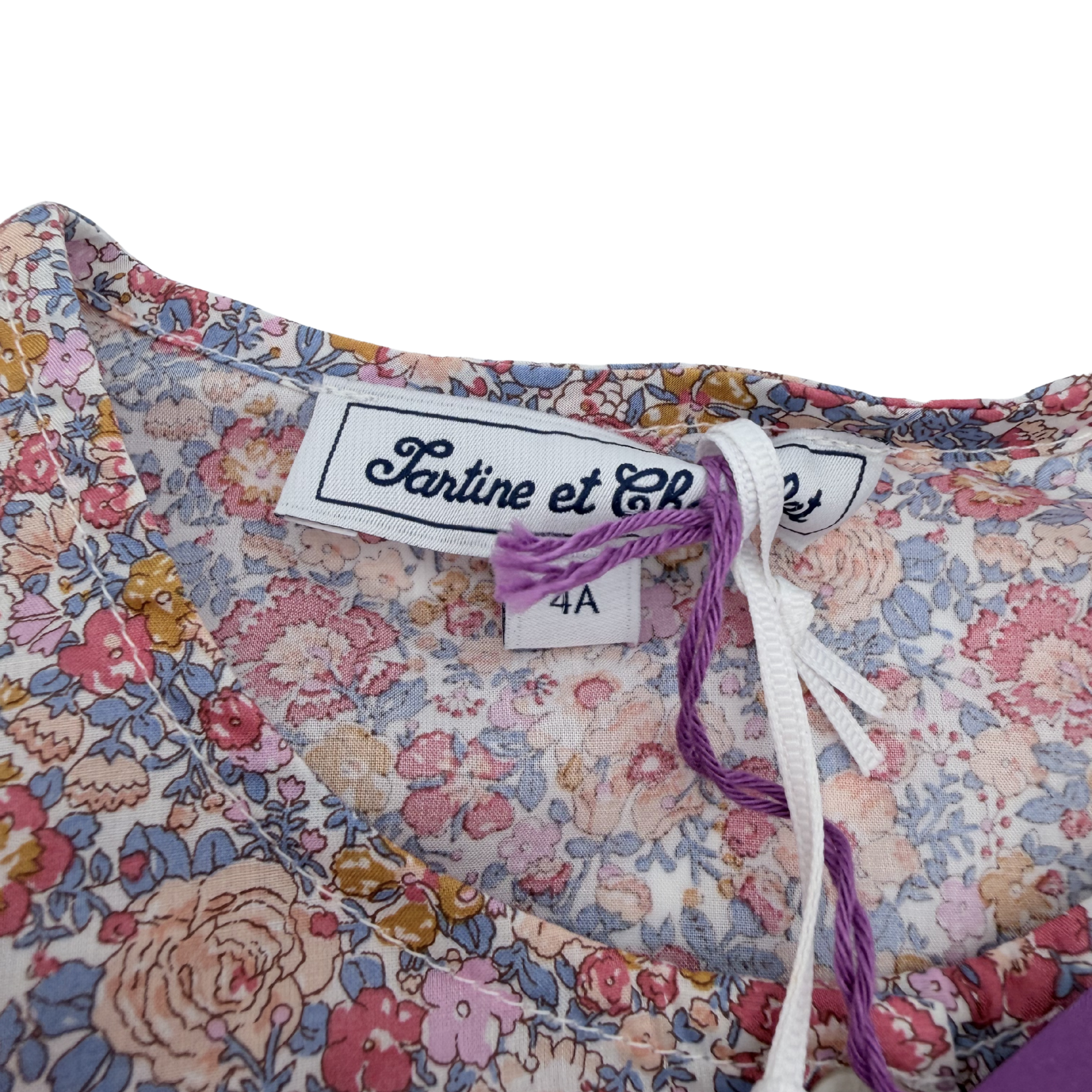 Combishort liberty multicolore — 4 ans