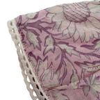 Short fleuri vieux rose — 9 mois
