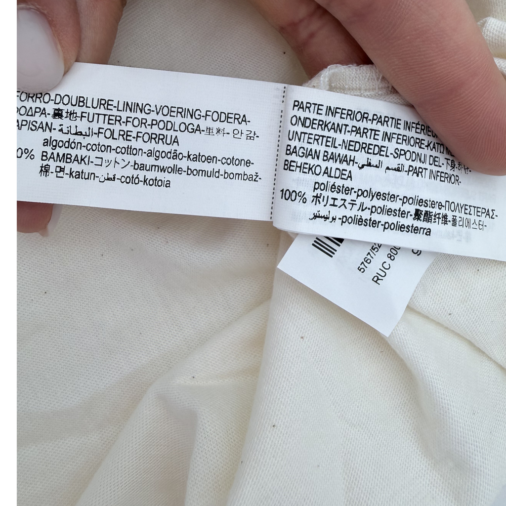 Robe bébé rayée avec jupe en tulle — 18 mois