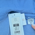 Gilet bleu à capuche zippé - 3 mois