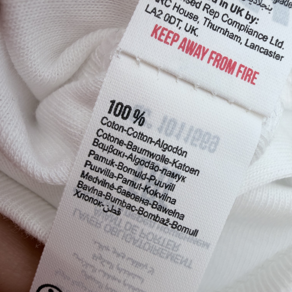 Body bébé blanc “Jeune Padawan” — 3-6 mois