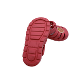 Sandales roses corail avec motifs fruits — 21,5