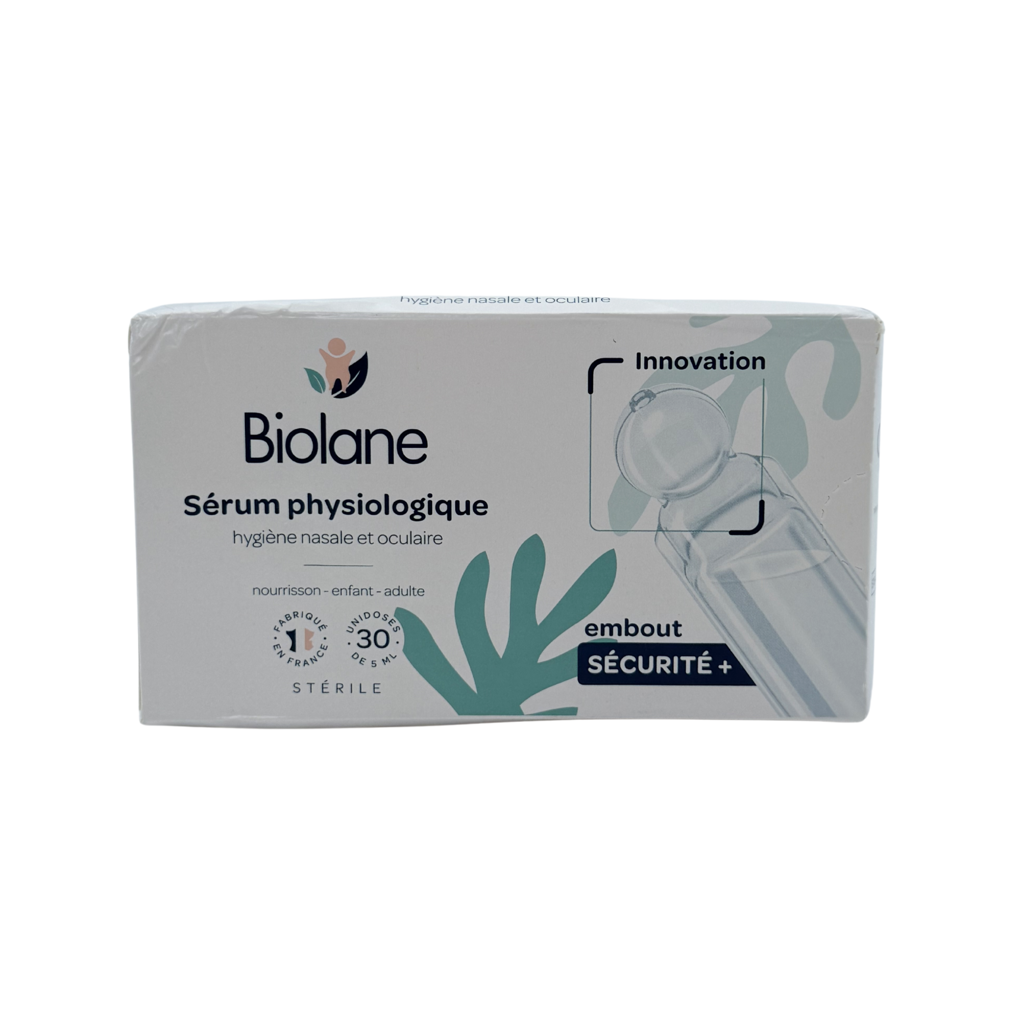 Sérum physiologique — 30 unidoses de 5 ml