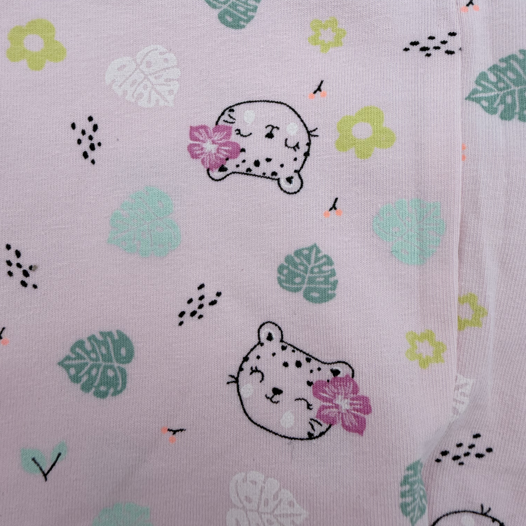 Legging court imprimé animaux et feuillage — 12 mois