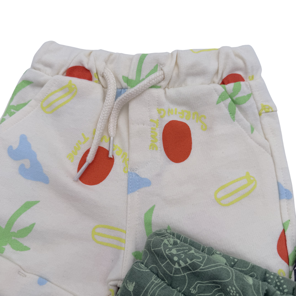 Lot de 3 shorts imprimés — 12 mois