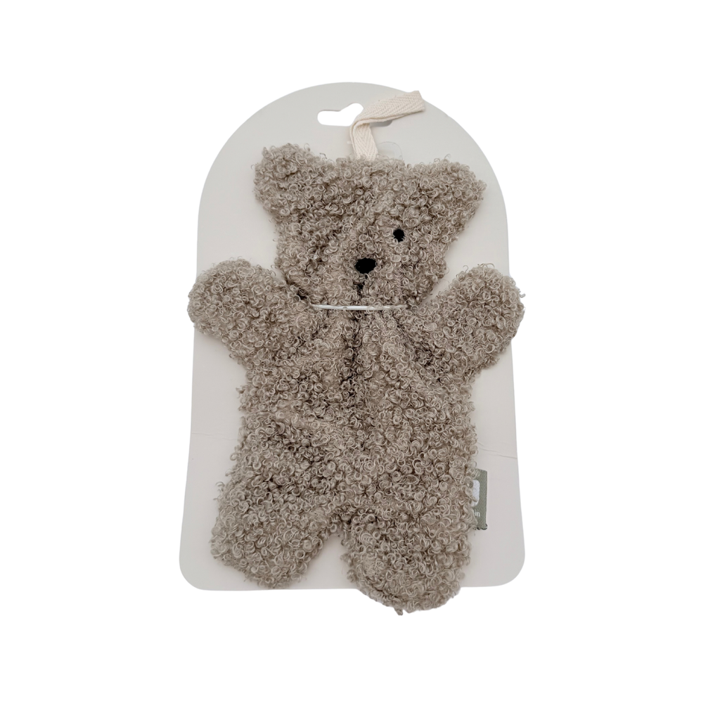 Doudou attache-sucette ours
