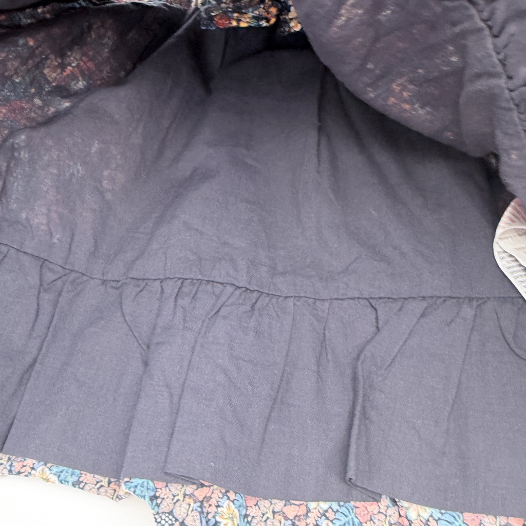 Ensemble robe fleurie et bloomer — 18 mois