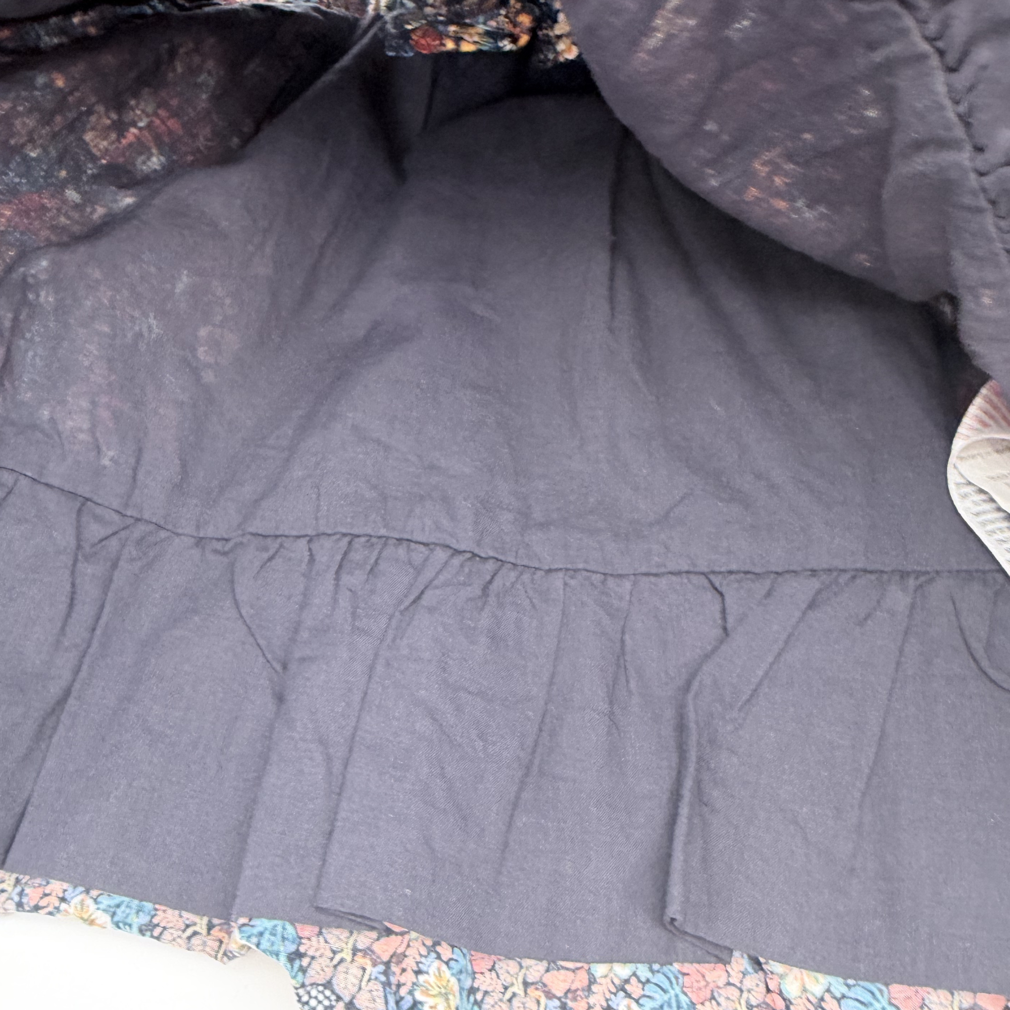 Ensemble robe fleurie et bloomer — 18 mois