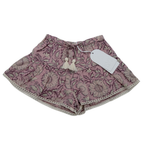 Short fleuri vieux rose — 9 mois