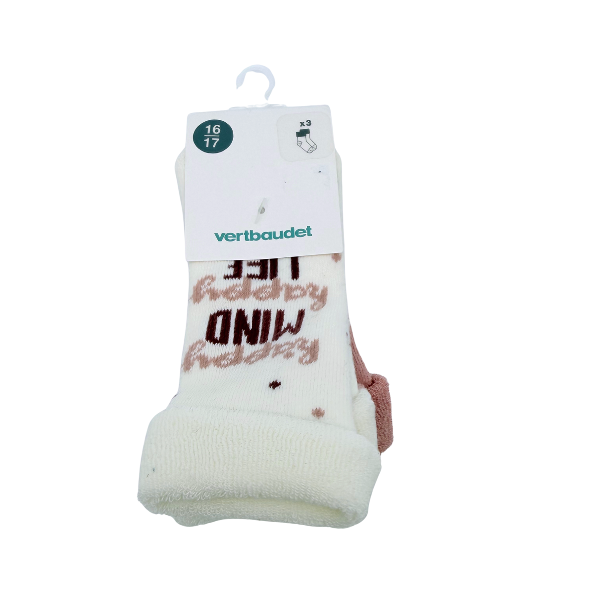 Lot de 3 paires de chaussettes - 16-17