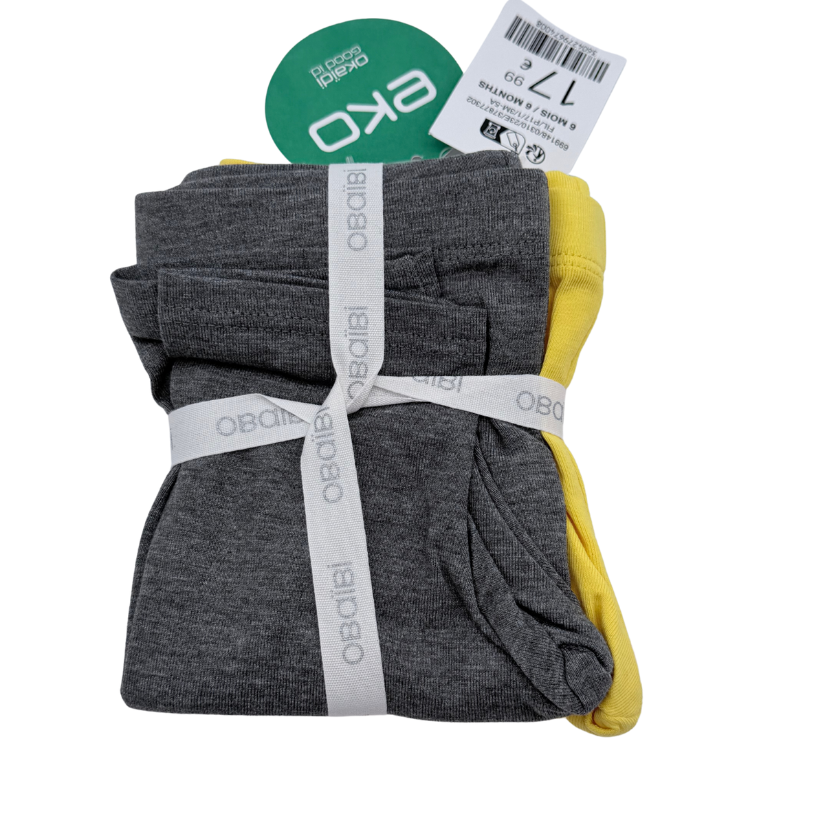 Lot de 3 leggings bébé - 6 mois