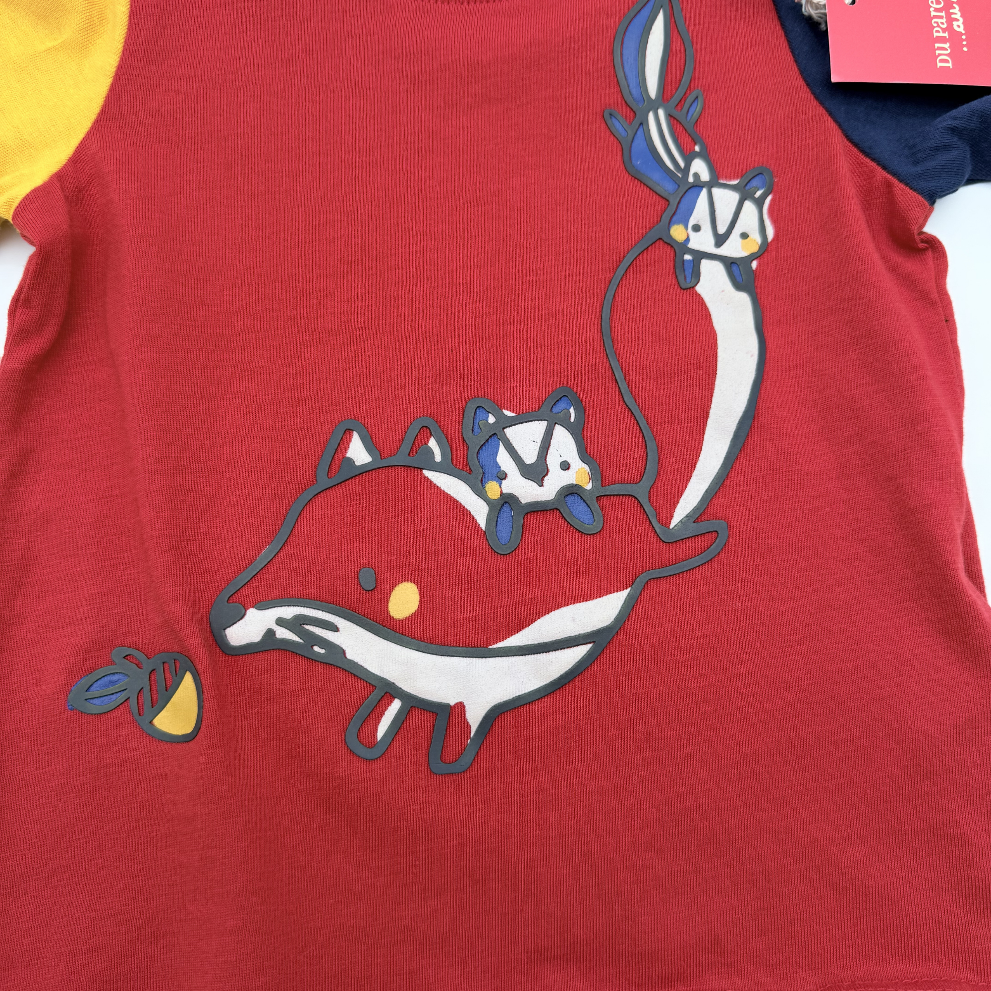 T-shirt manches longues à motif renard — 9 mois