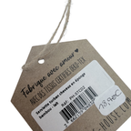 Serviette turban cheveux en éponge bambou — Lait