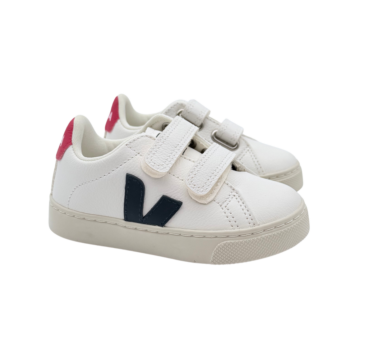 Baskets à scratchs en cuir – 24