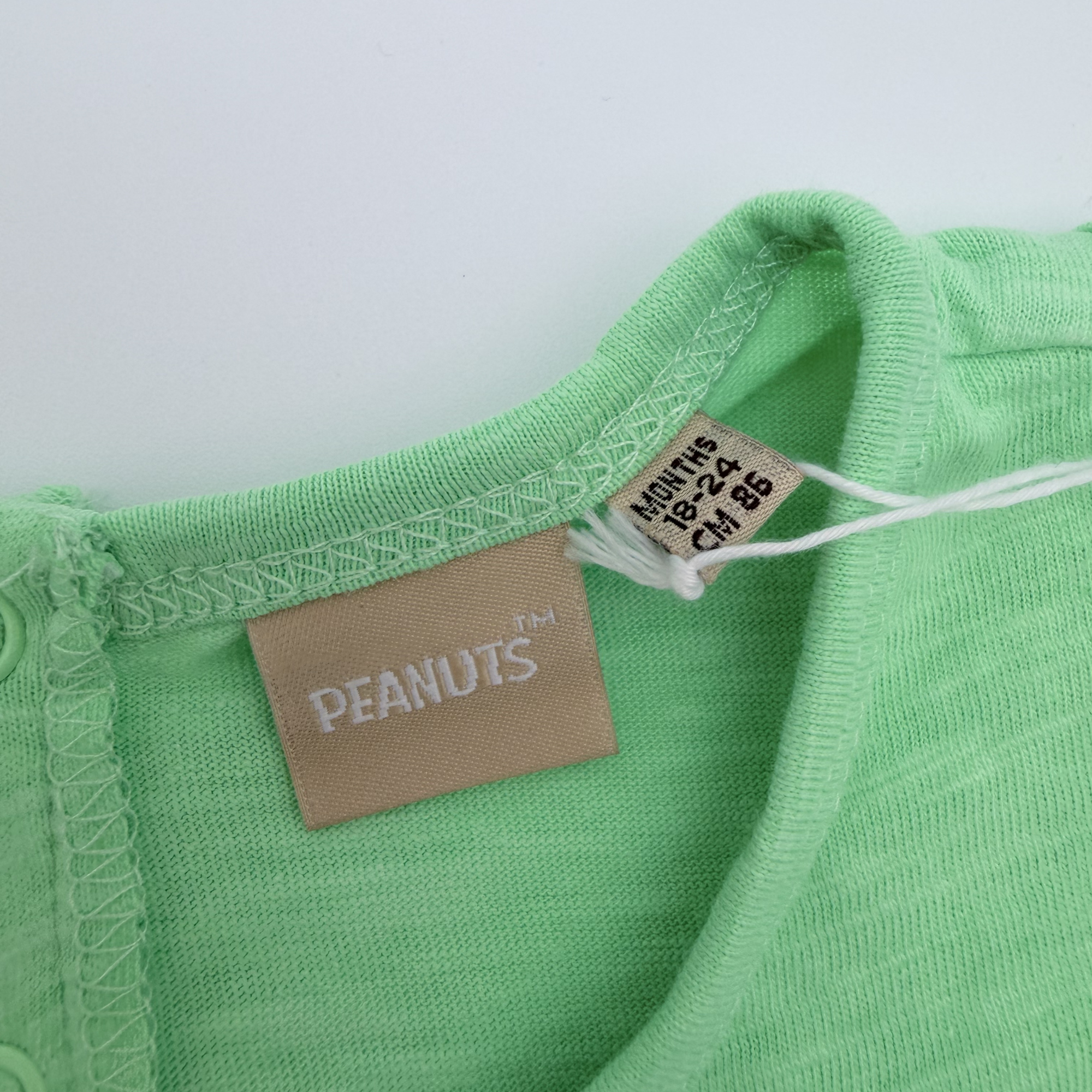 Débardeur vert Snoopy — 18-24 mois