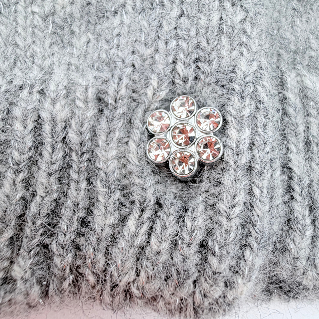 Gilet gris en laine et cachemire - 36 mois