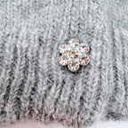 Gilet gris en laine et cachemire - 36 mois