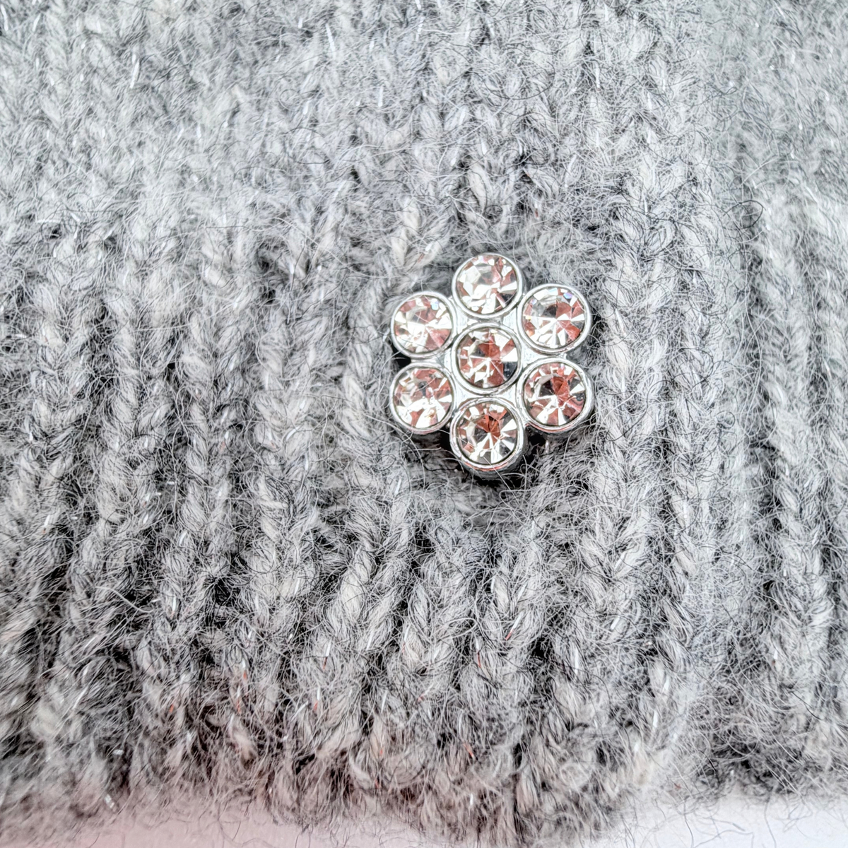Gilet gris en laine et cachemire - 36 mois