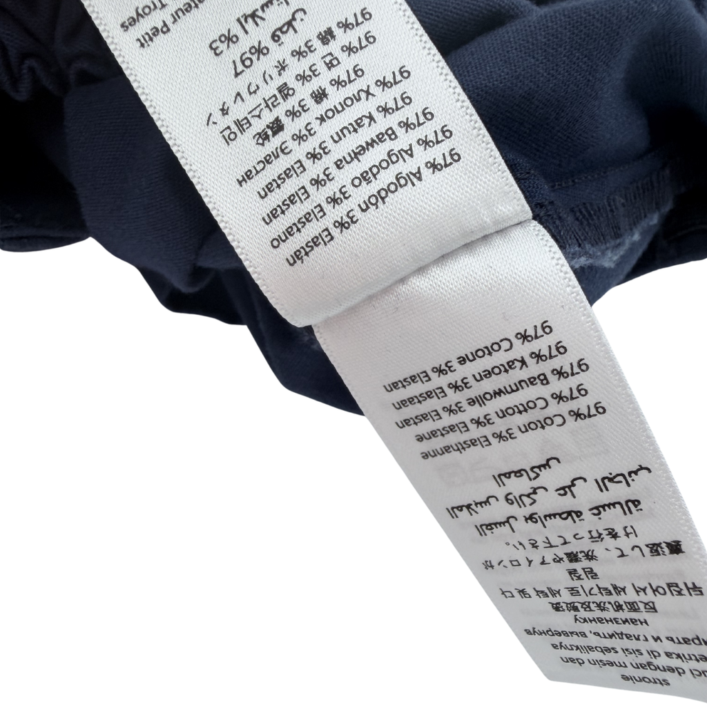 Pantalon chino bleu marine — 6 mois