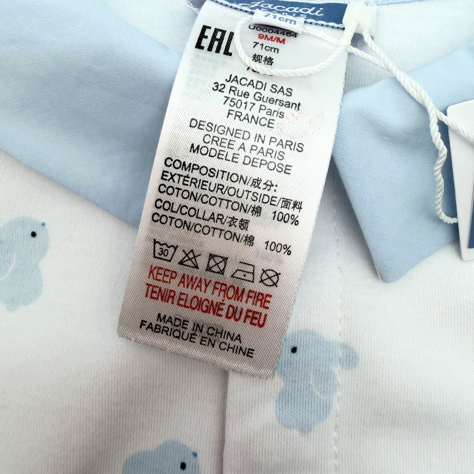 Pyjama imprimé oursons – 9 mois