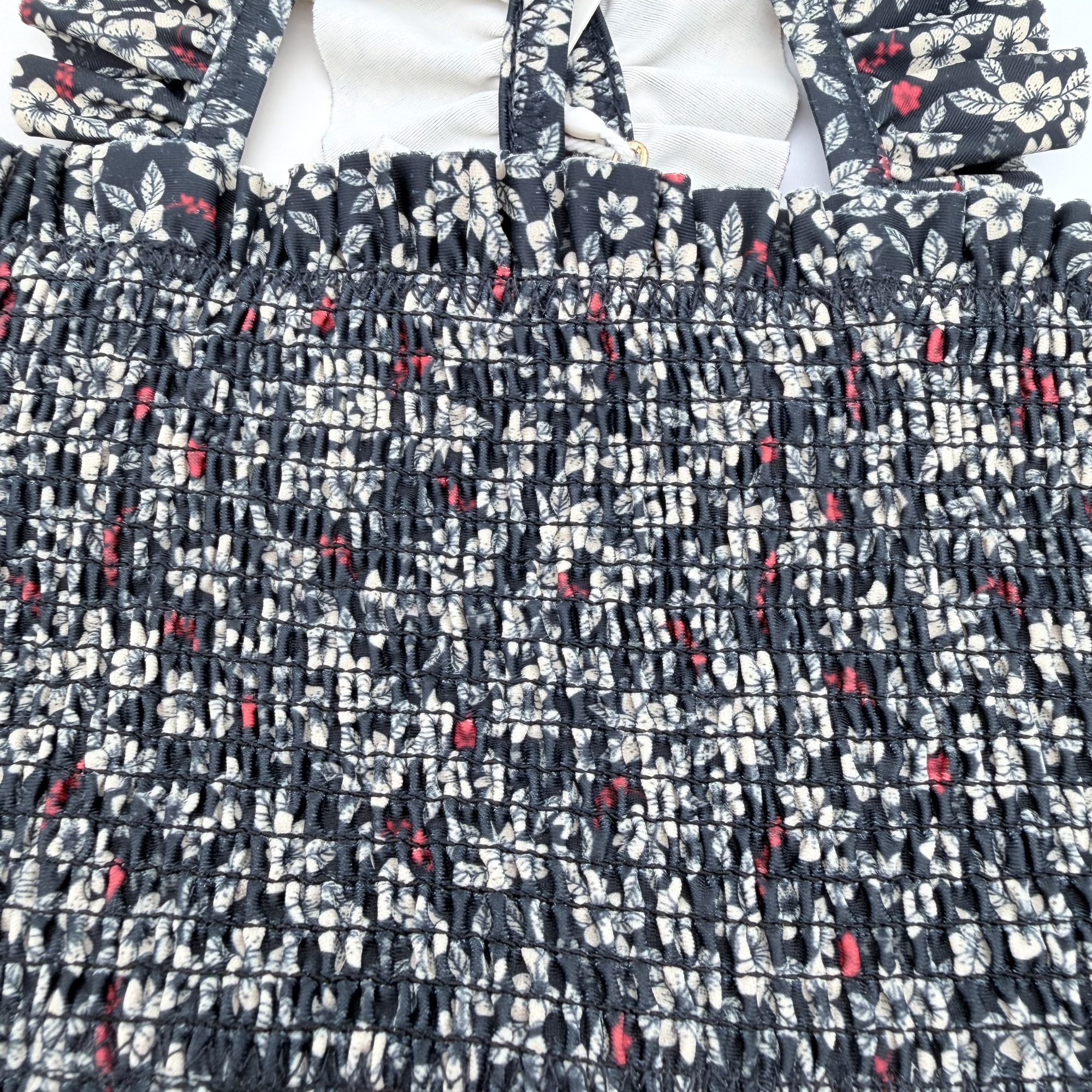 Maillot de bain fleuri 2 pièces — 9 mois