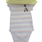 Lot de 2 bodies animaux — 18 mois
