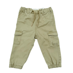 Pantalon beige style cargo - 4-6 mois