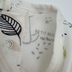 Ensemble salopette short & t-shirt imprimé chien — 9 mois