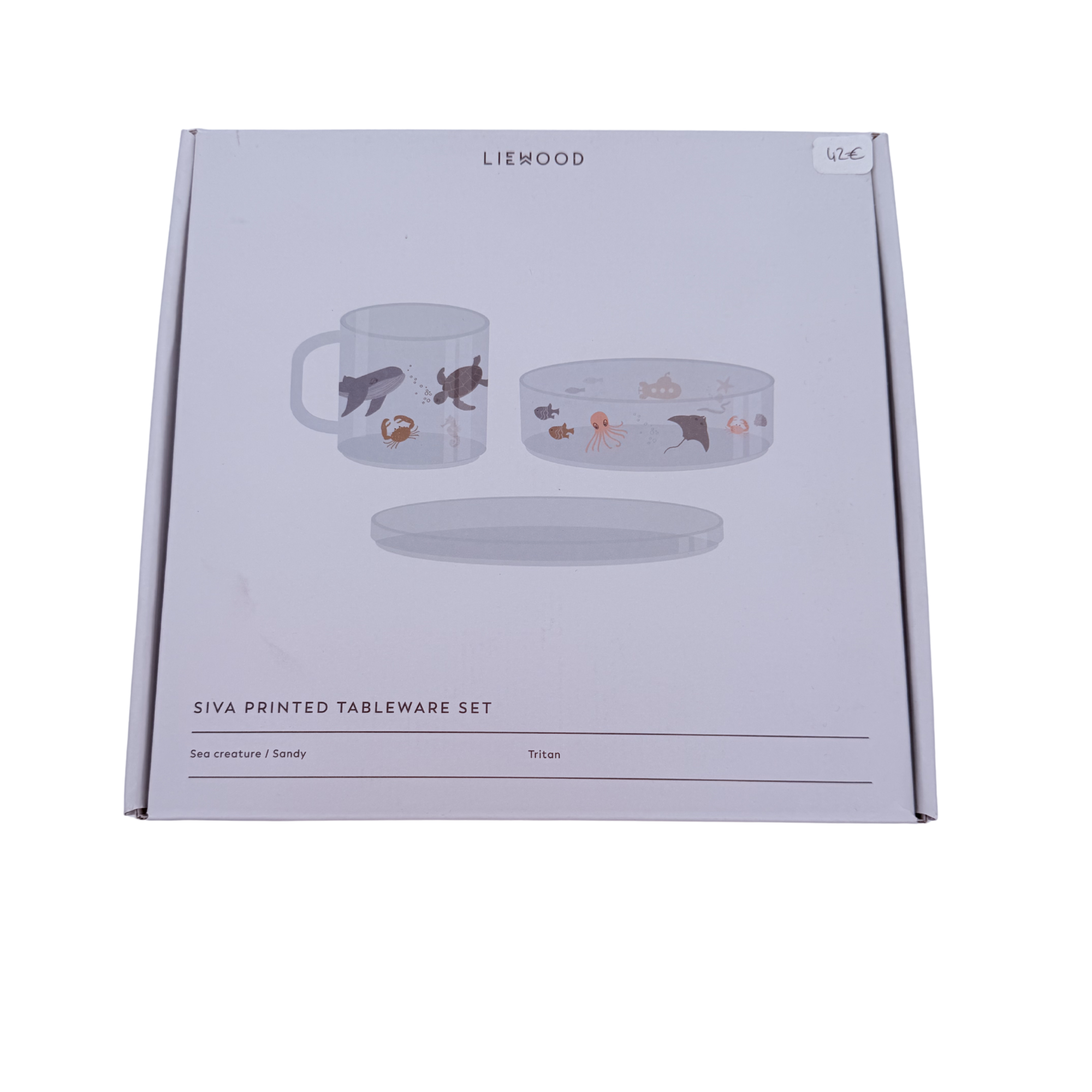 Service de table enfant en tritan - Ocean