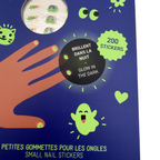 Lot de 200 stickers phosphorescents pour ongles