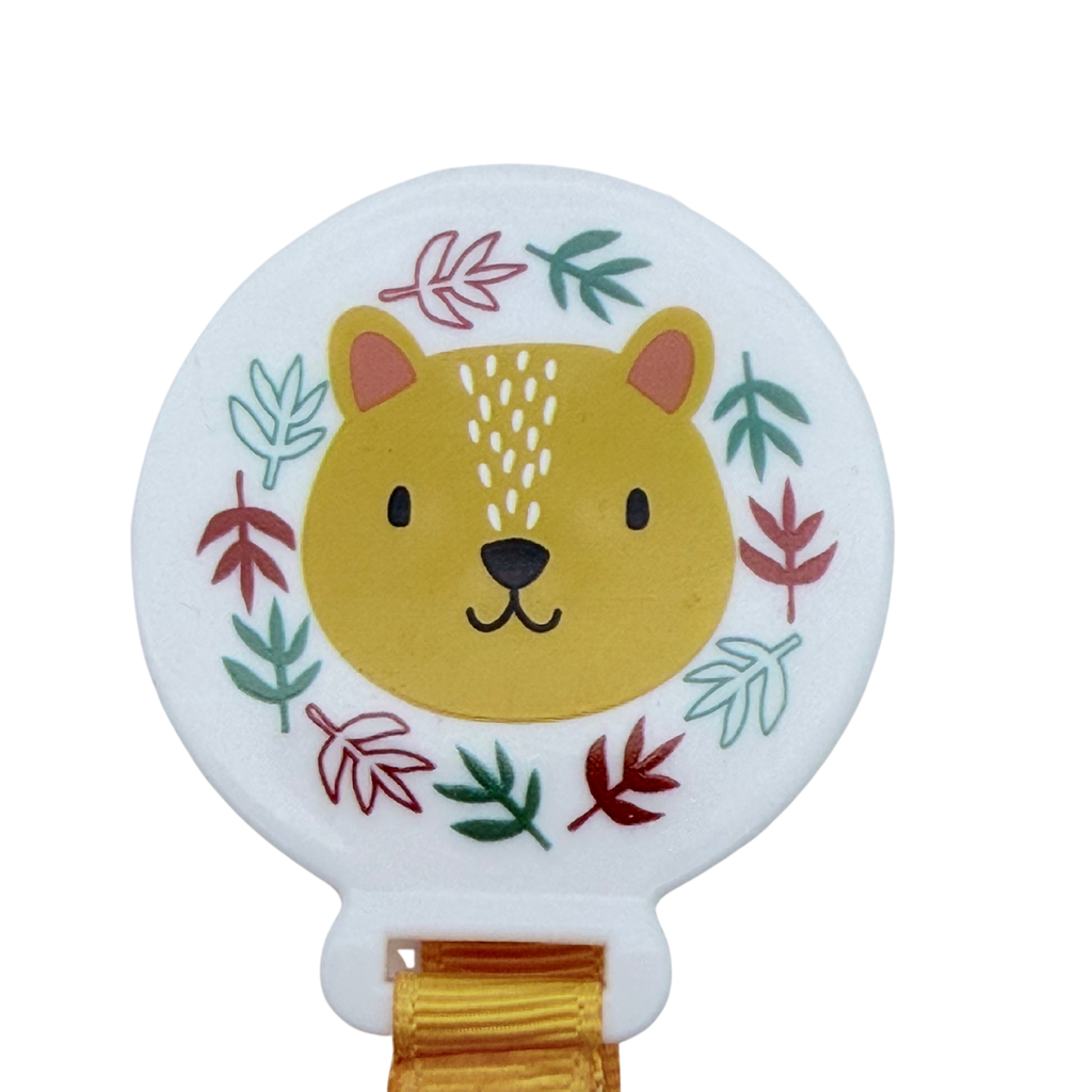 Attache-sucette universel motif ours