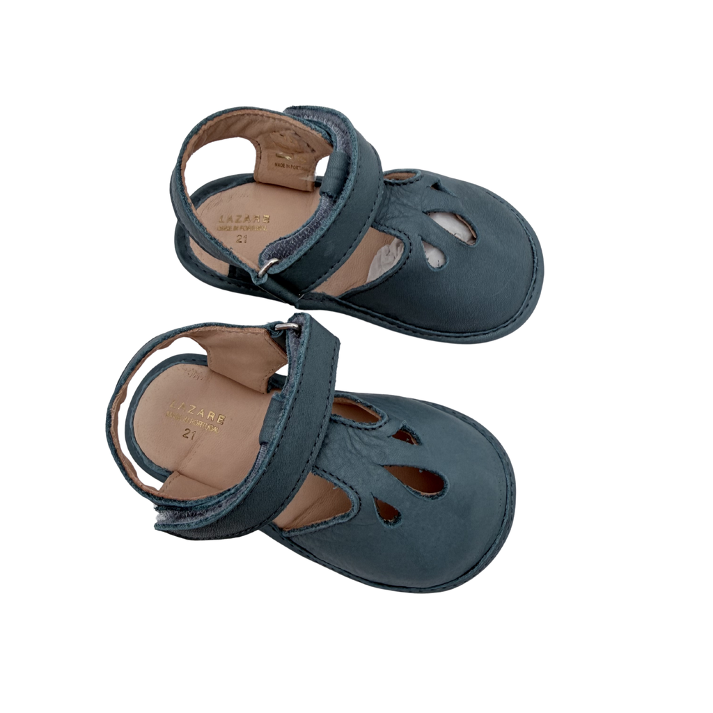 Sandales souples bleu pétrole — 21