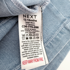 Short en jean léger — 12-18 mois
