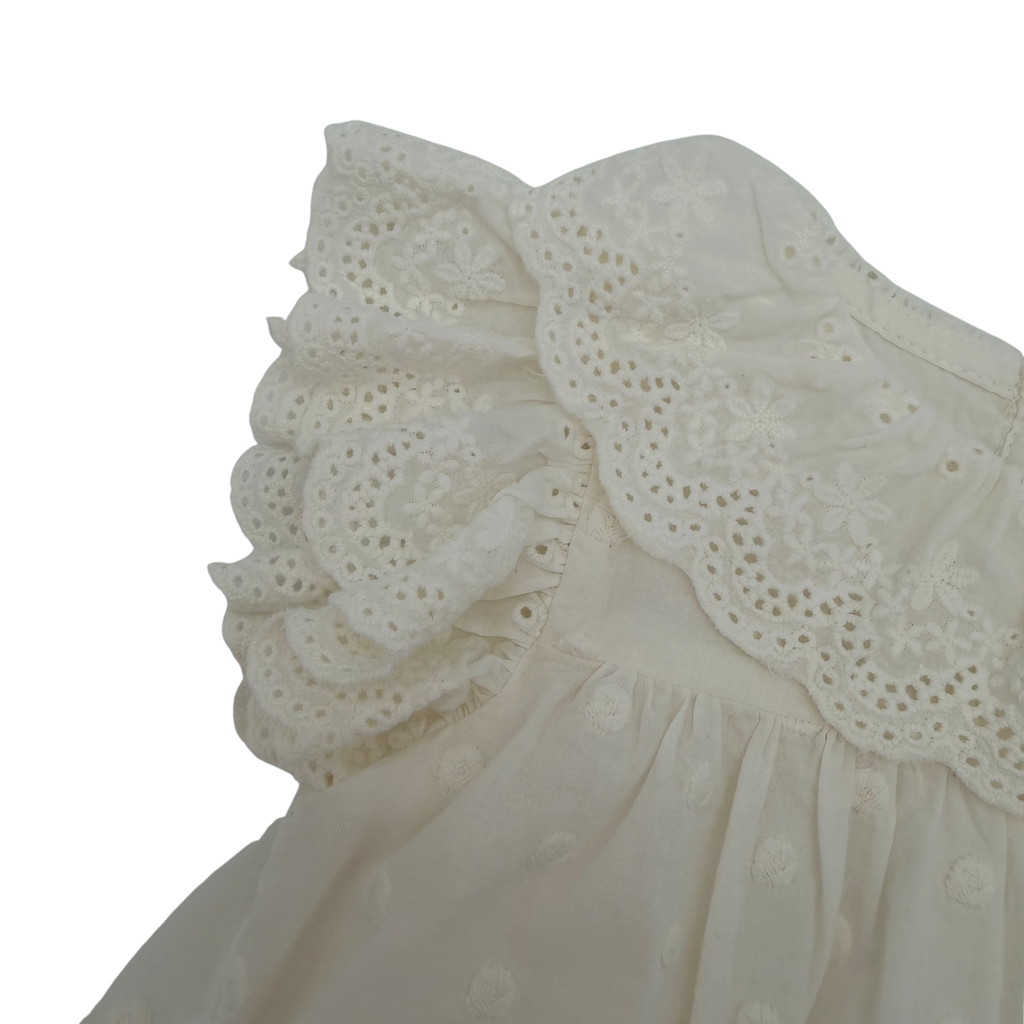 Robe plumetis — 3 mois