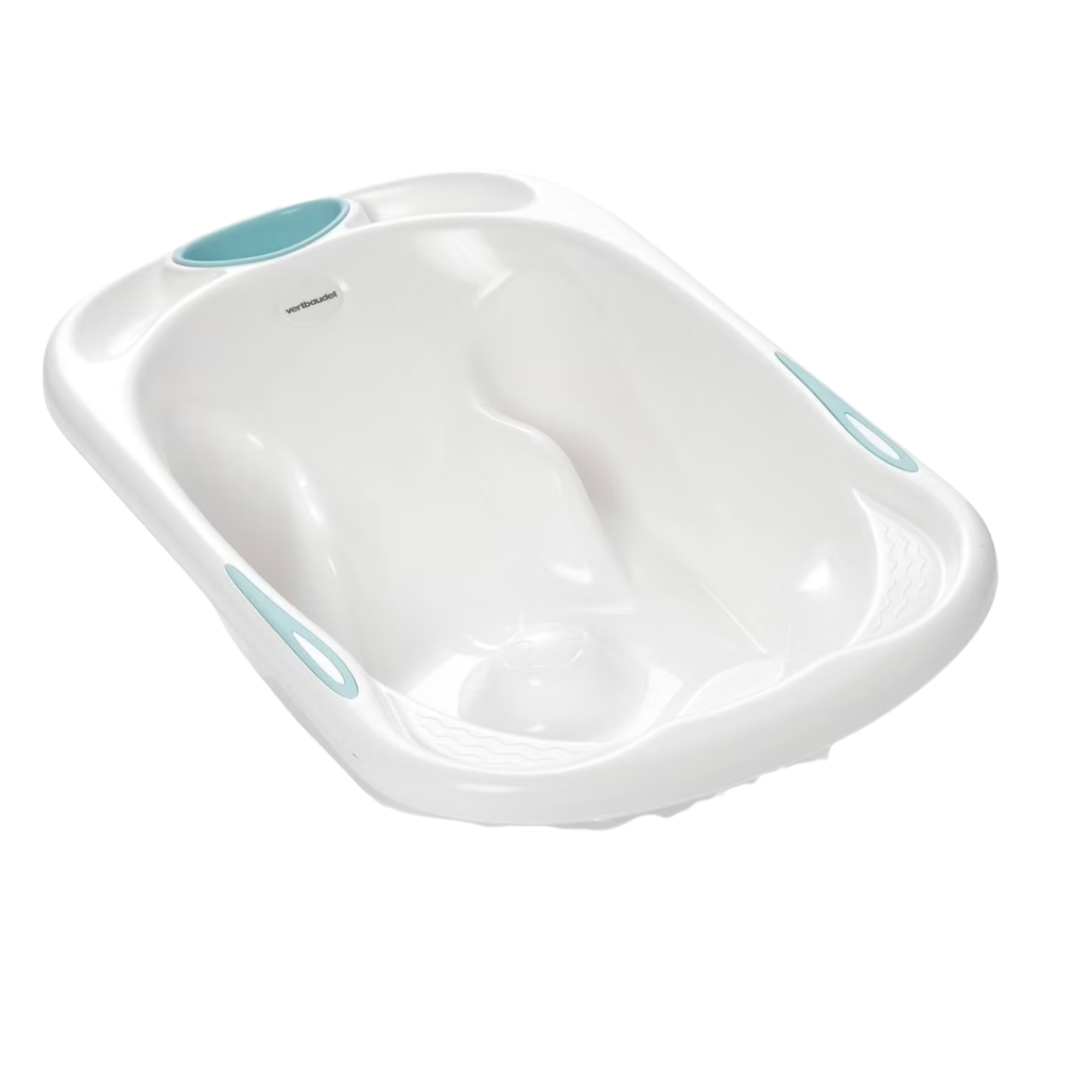 Baignoire bébé Cooltub blanche et bleue