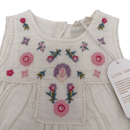 Blouse blanche — 12 mois