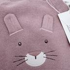 Ensemble tricot lapin — 2-3 mois