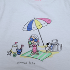 T-shirt bébé blanc été — 36 mois