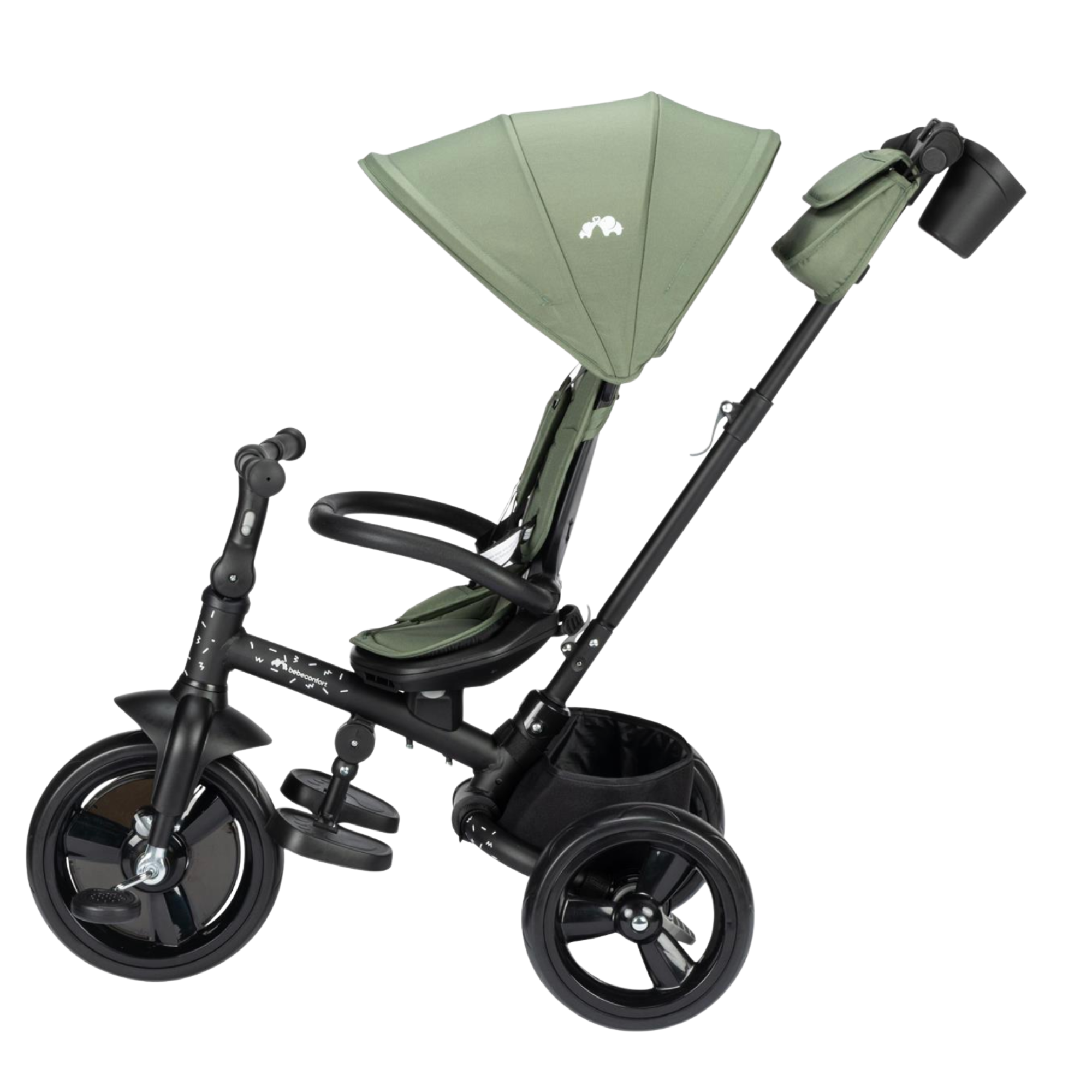 Tricycle évolutif vert sauge — 10 mois à 3 ans