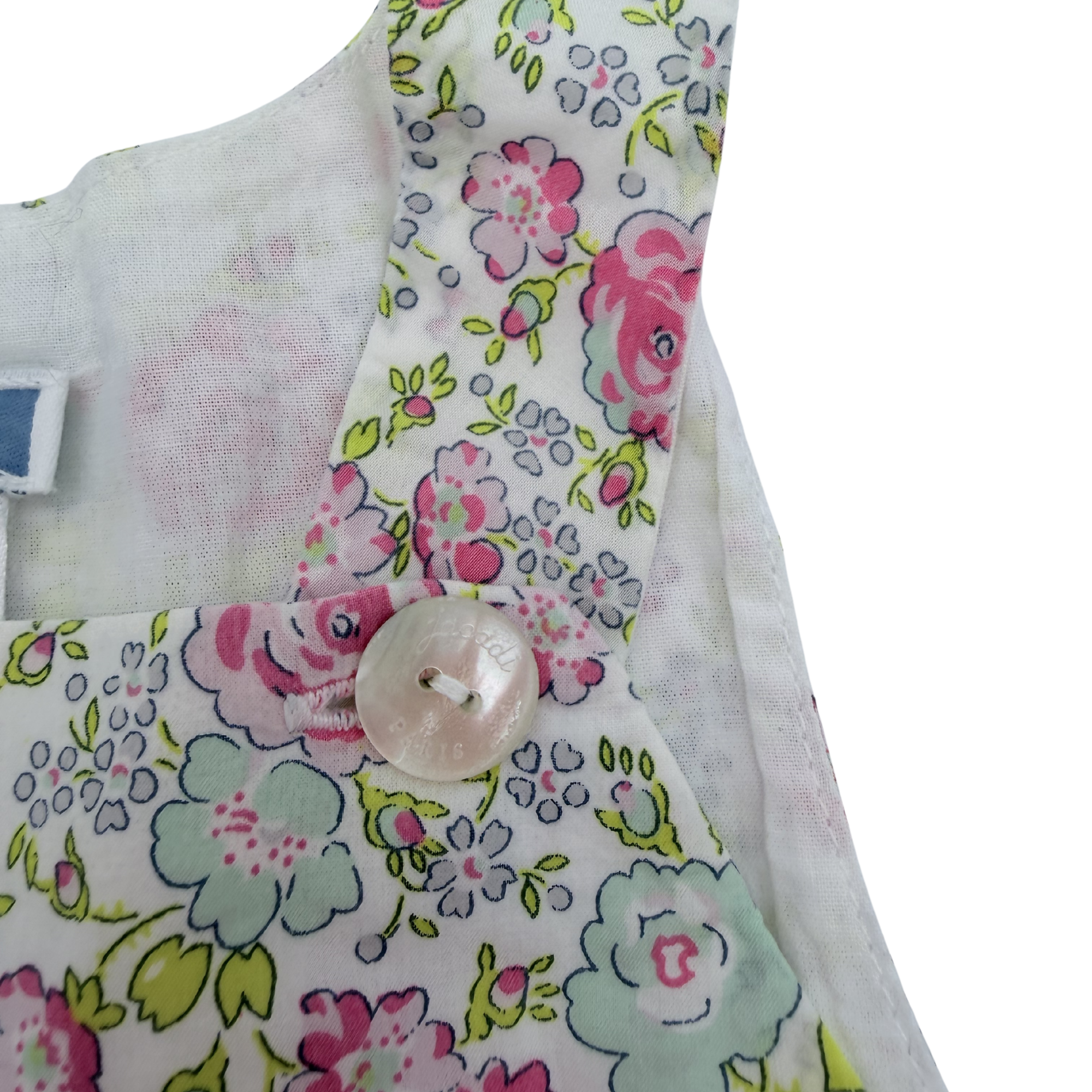 Barboteuse liberty rose — 3 mois