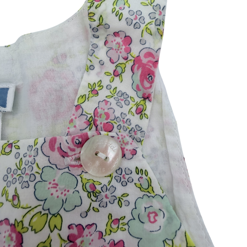 Barboteuse liberty rose — 3 mois