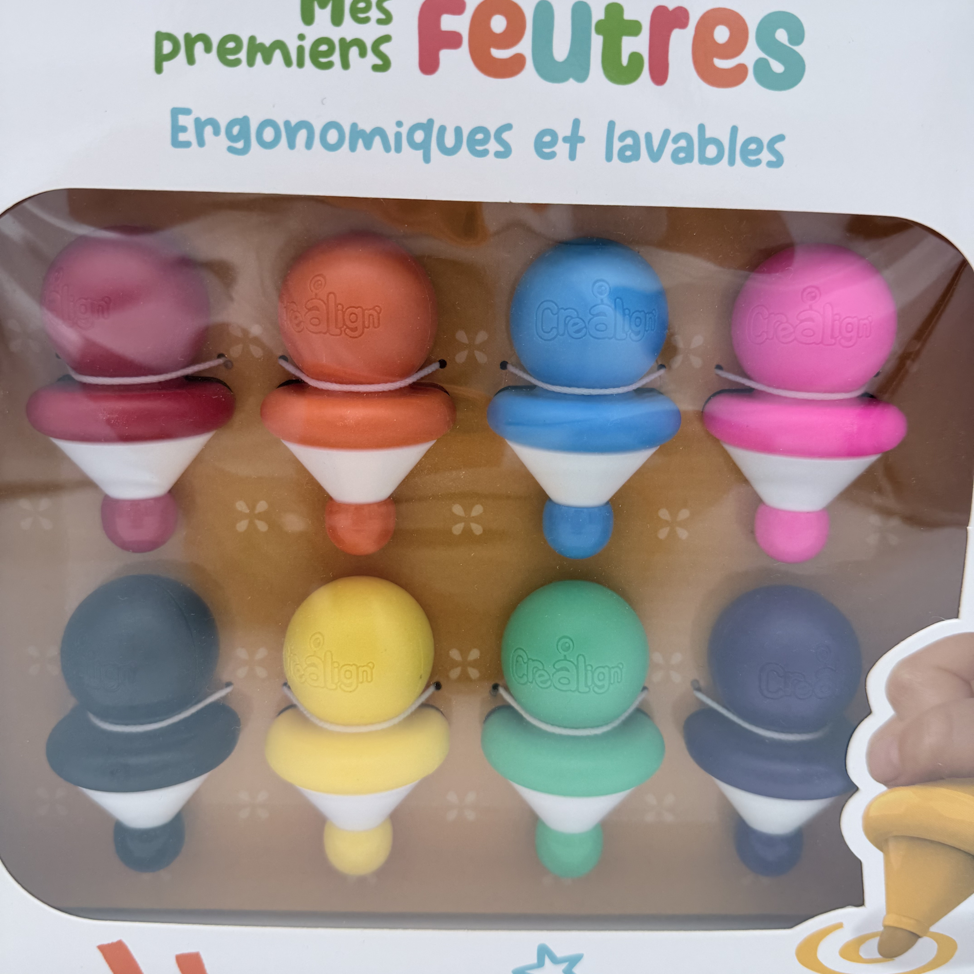 Mes 8 premiers feutres ergonomiques