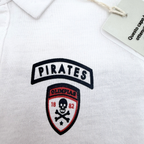 Polo blanc imprimé pirate — 6 mois