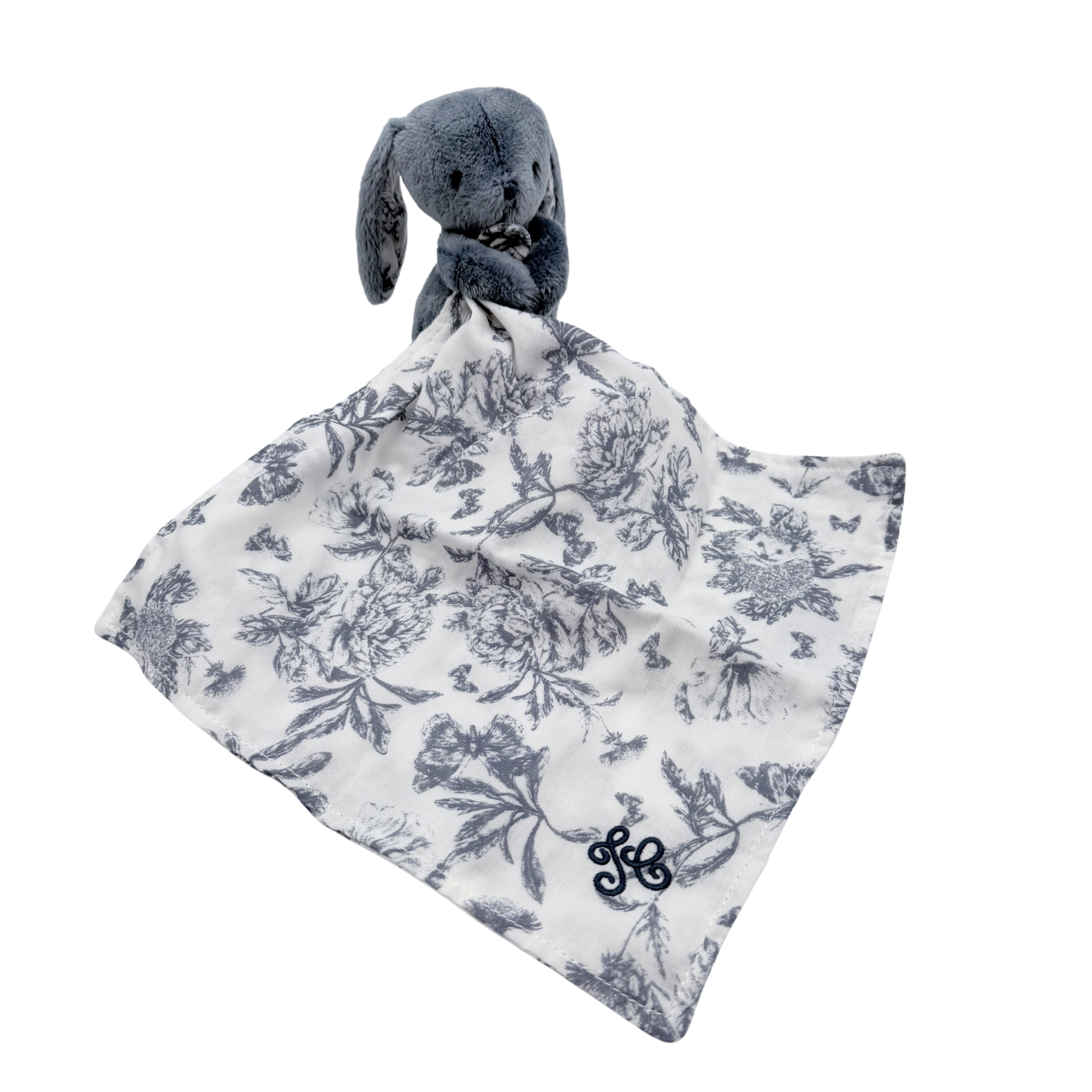 Doudou Augustin le lapin bleu